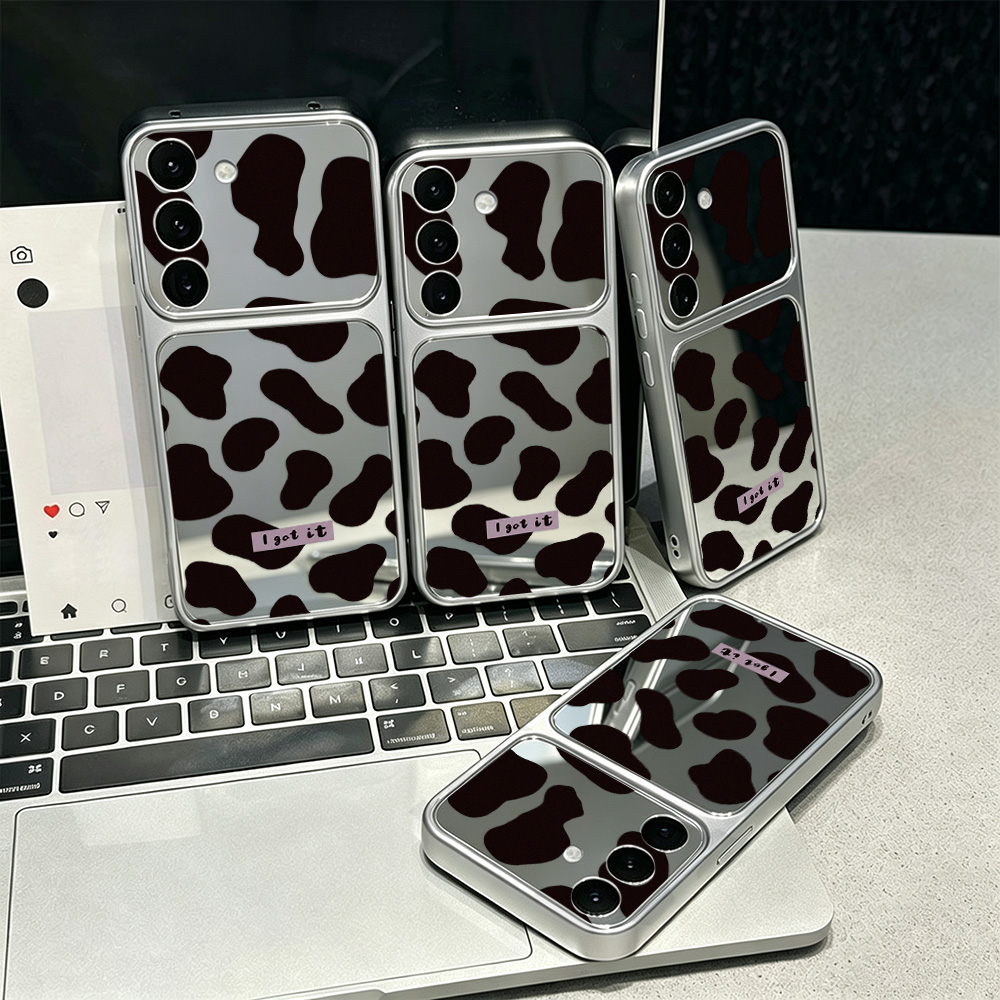 Samsung Galaxy S25 - Custodia per telefono con specchio e