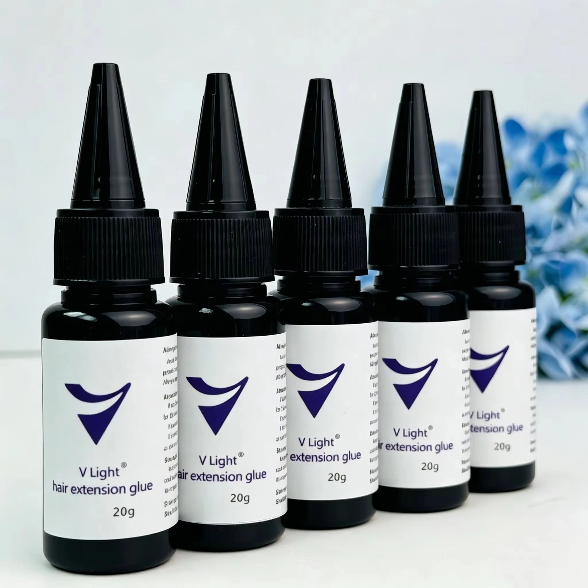 Liquid Uv Glue Kit - Kit Colla per Extension Capelli con