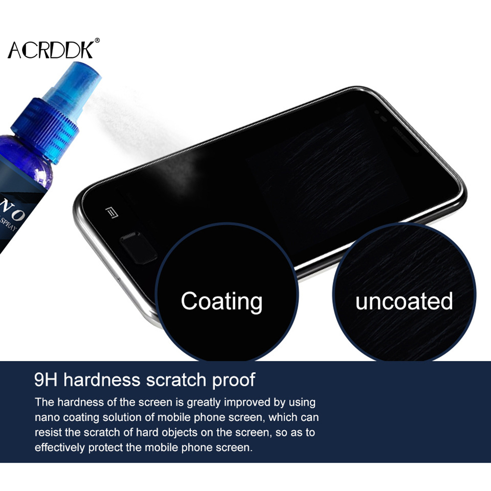 Proteggi schermo in vetro liqu - Oleophobic Coating Spray recensione e prezzo